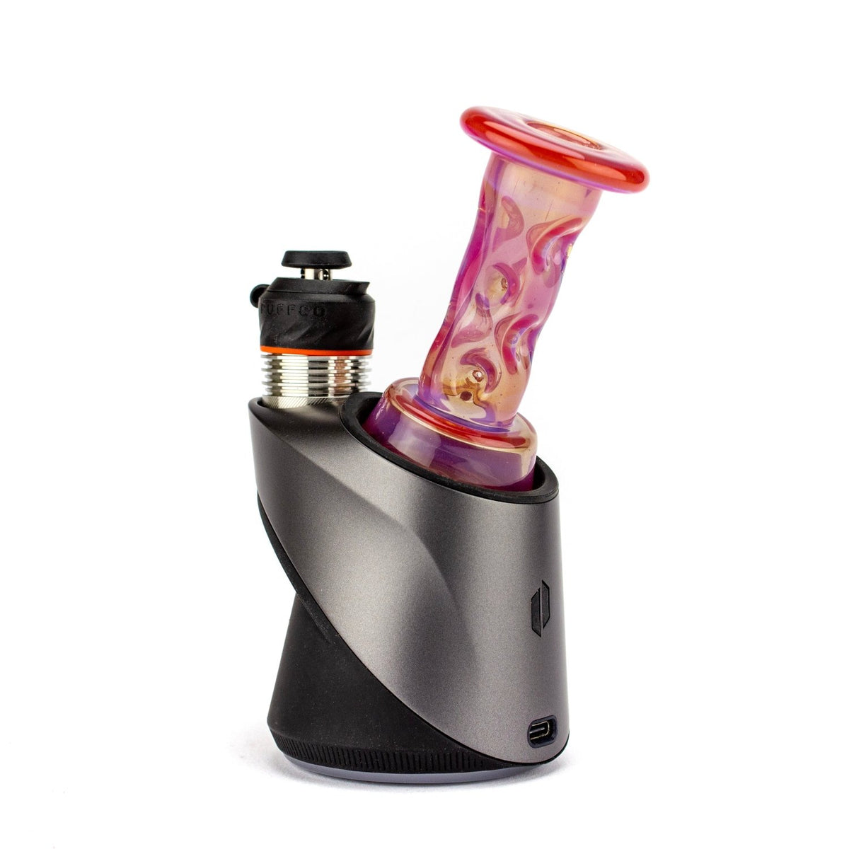 Durin Glass Neo Cinnabar Cooling Tower Peak Dry Top DUR08 Vaporizer Attachments | Planet Caravan