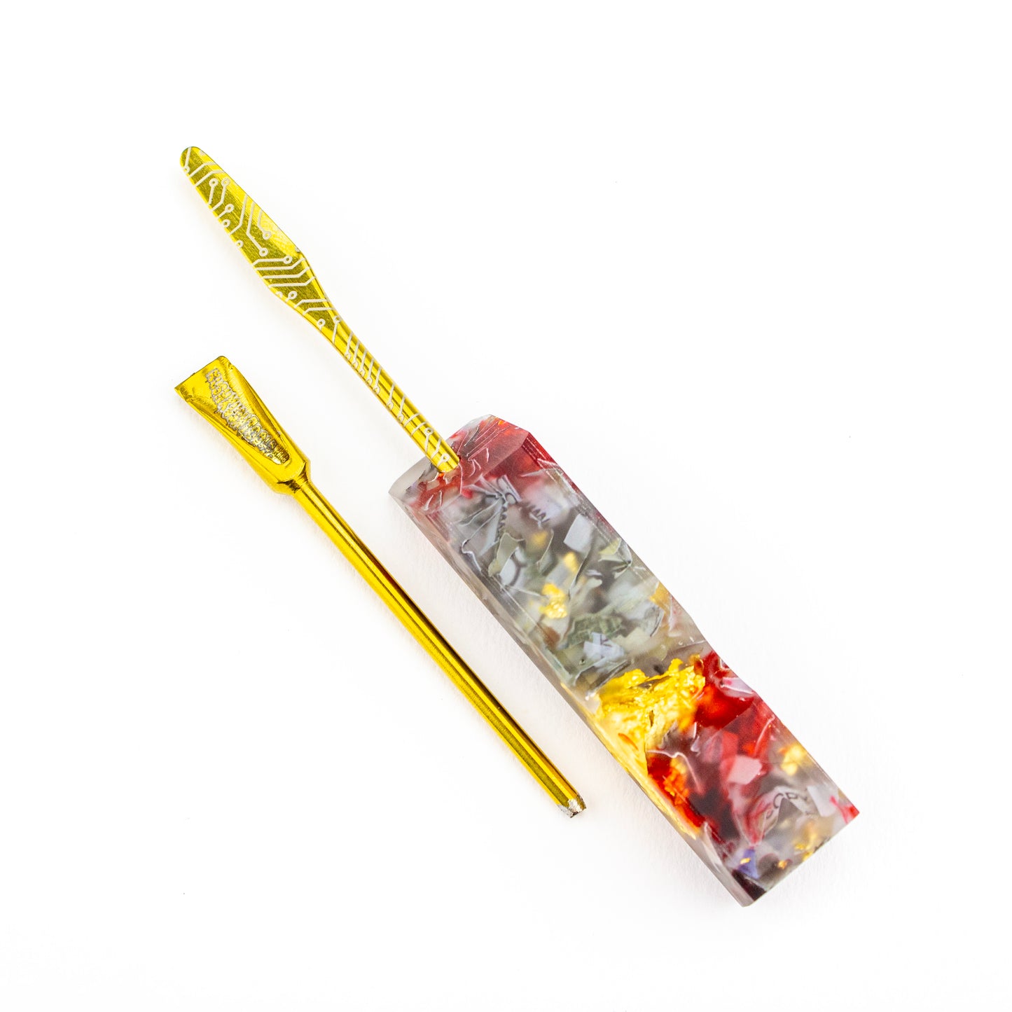 Kush Kush Glass Dual Magnetic Tip Dabber Tool #KUS64 - Planet Caravan