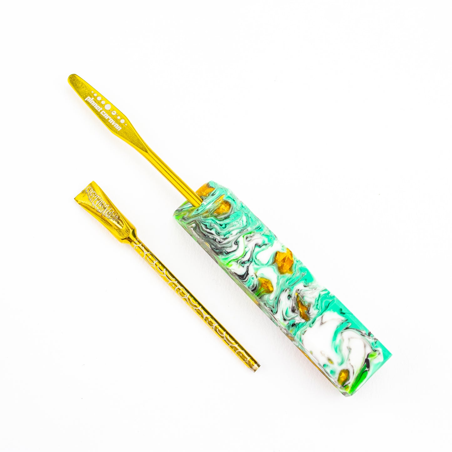 Kush Kush Glass Dual Magnetic Tip Dabber Tool #KUS67 - Planet Caravan