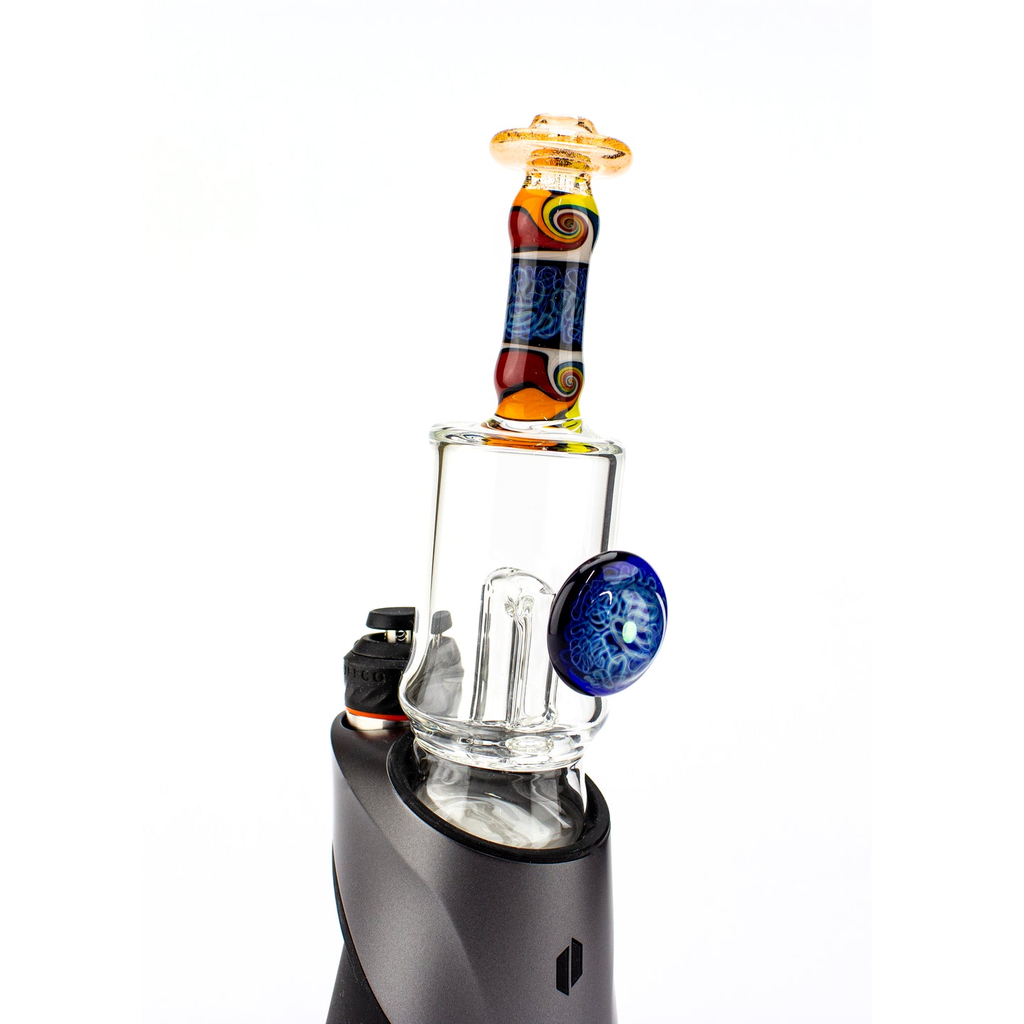 Chuck B Glass Squiggletech Peak Attachment #CHB04 - Planet Caravan