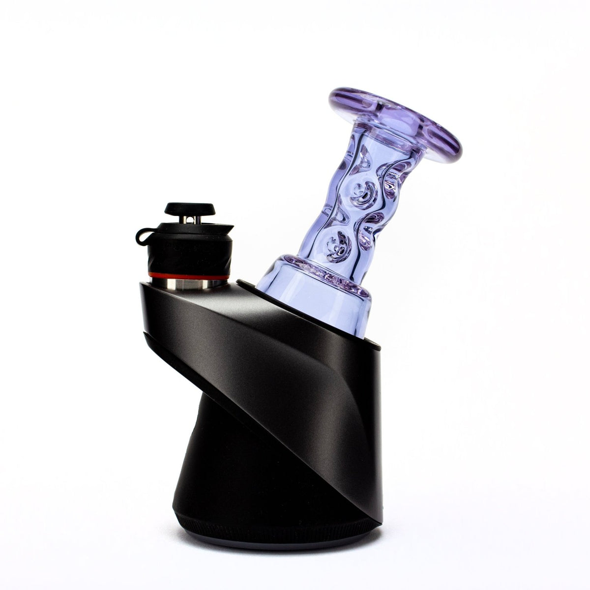 Durin Glass Trans Purple Cooling Tower Peak Dry Top DUR22 Vaporizer Attachments | Planet Caravan