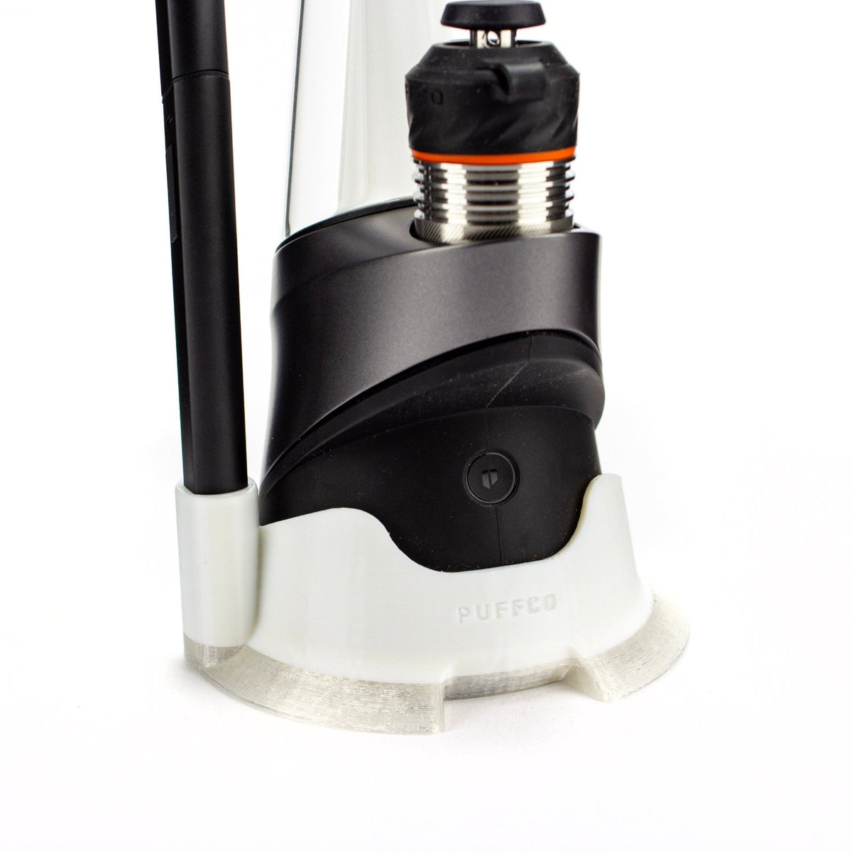 Derek Holtz Derek Holtz - White & Clear Peak Pro + Hot Knife Base DHZ13 Vaporizer Accessories | Planet Caravan