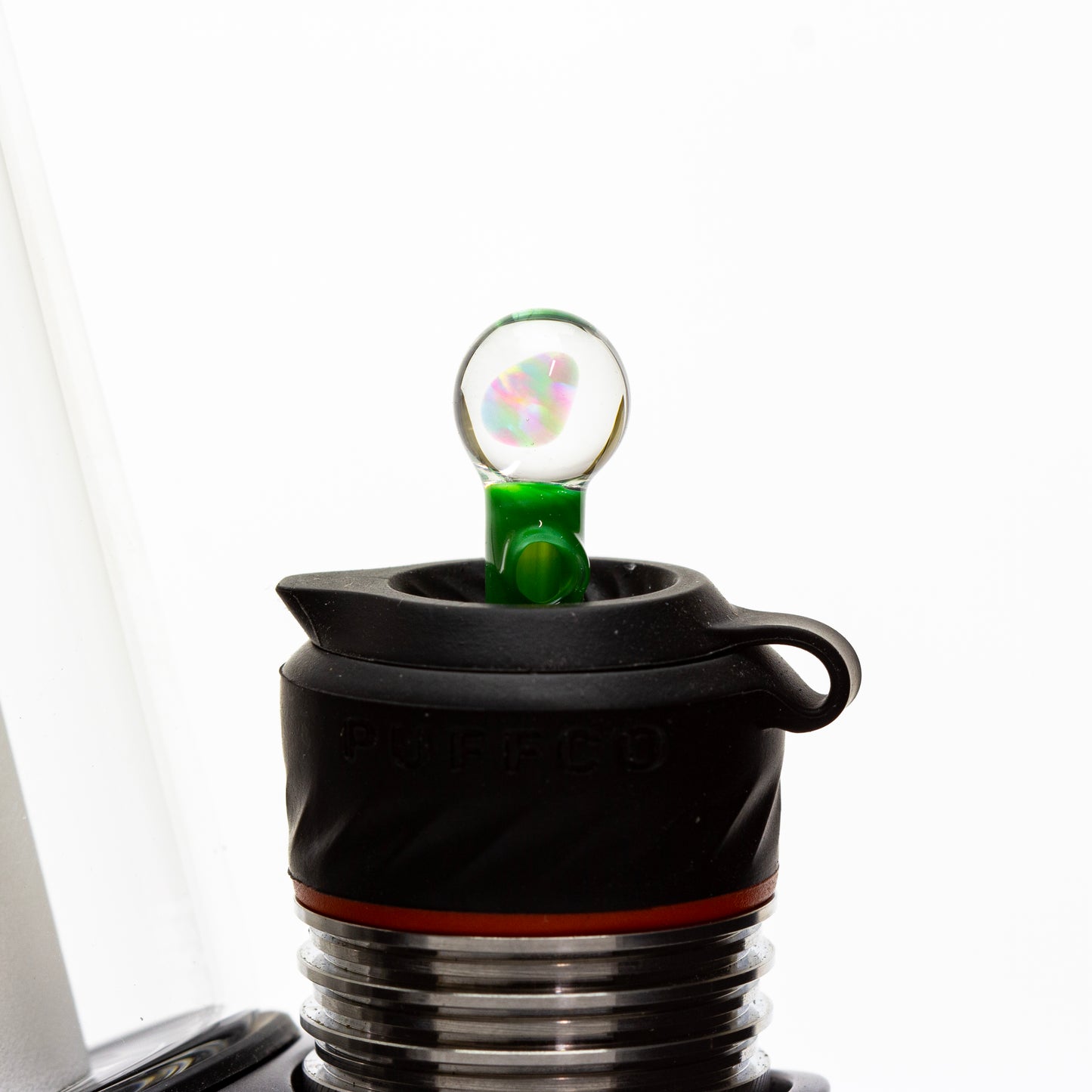 Lid Glass Chromium Peak Pro Opal Joystick Cap #LID07 - Planet Caravan