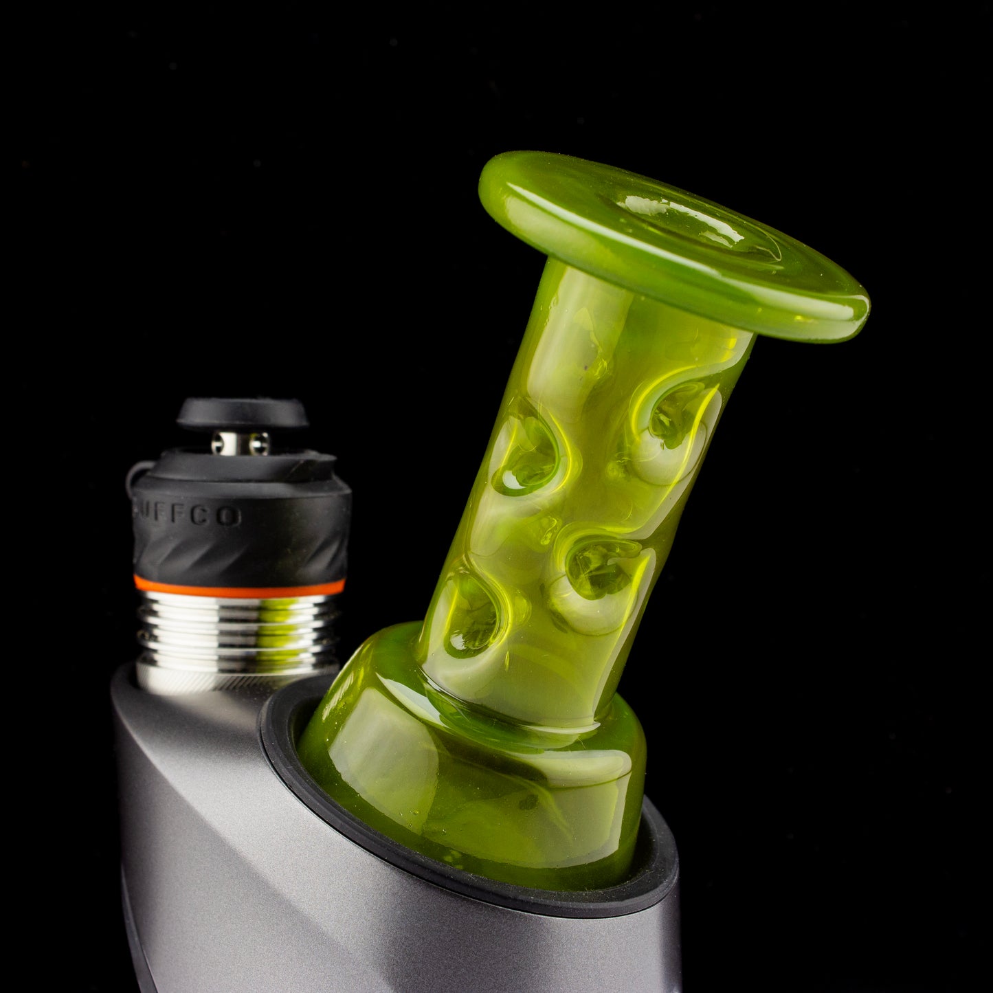 Durin Glass Green Opal Cooling Tower Dry Top Attachment #DUR33 - Planet Caravan