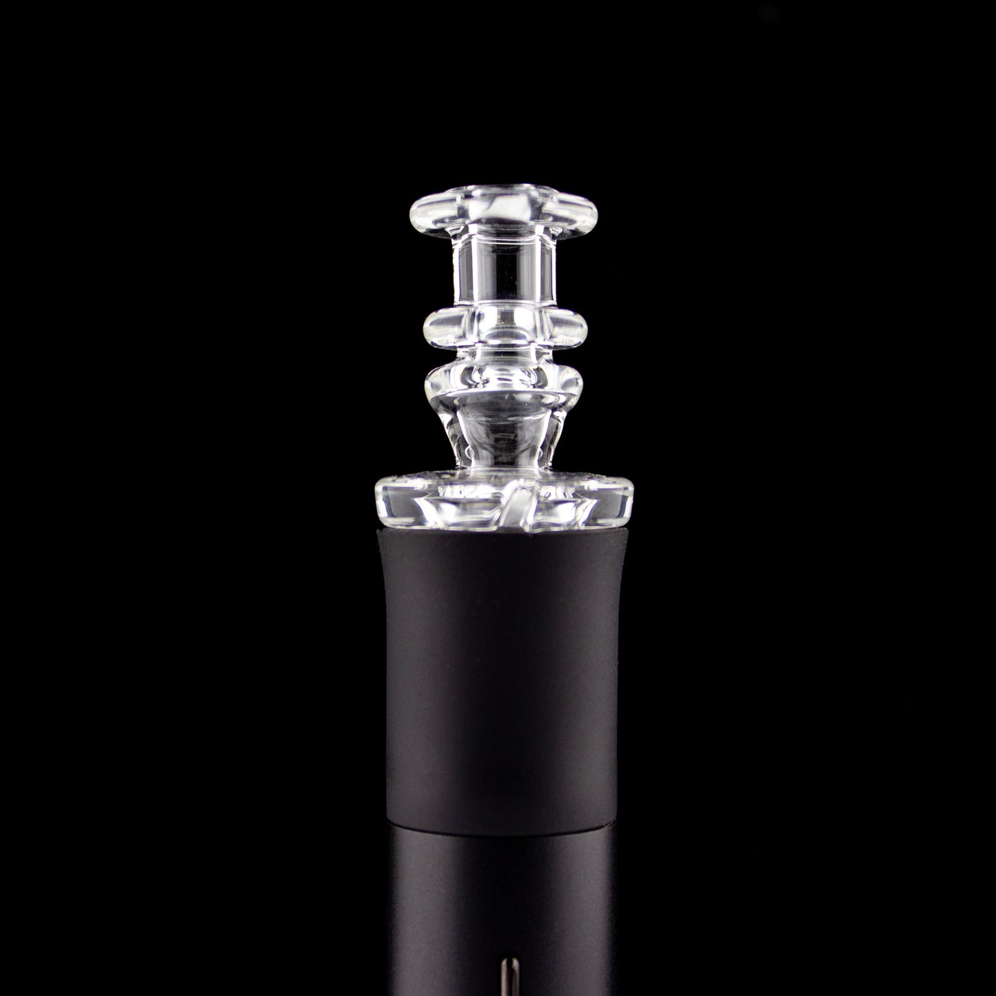 Charlie Shaw Glass Clear Pivot Mouthpiece #CSG29 - Planet Caravan