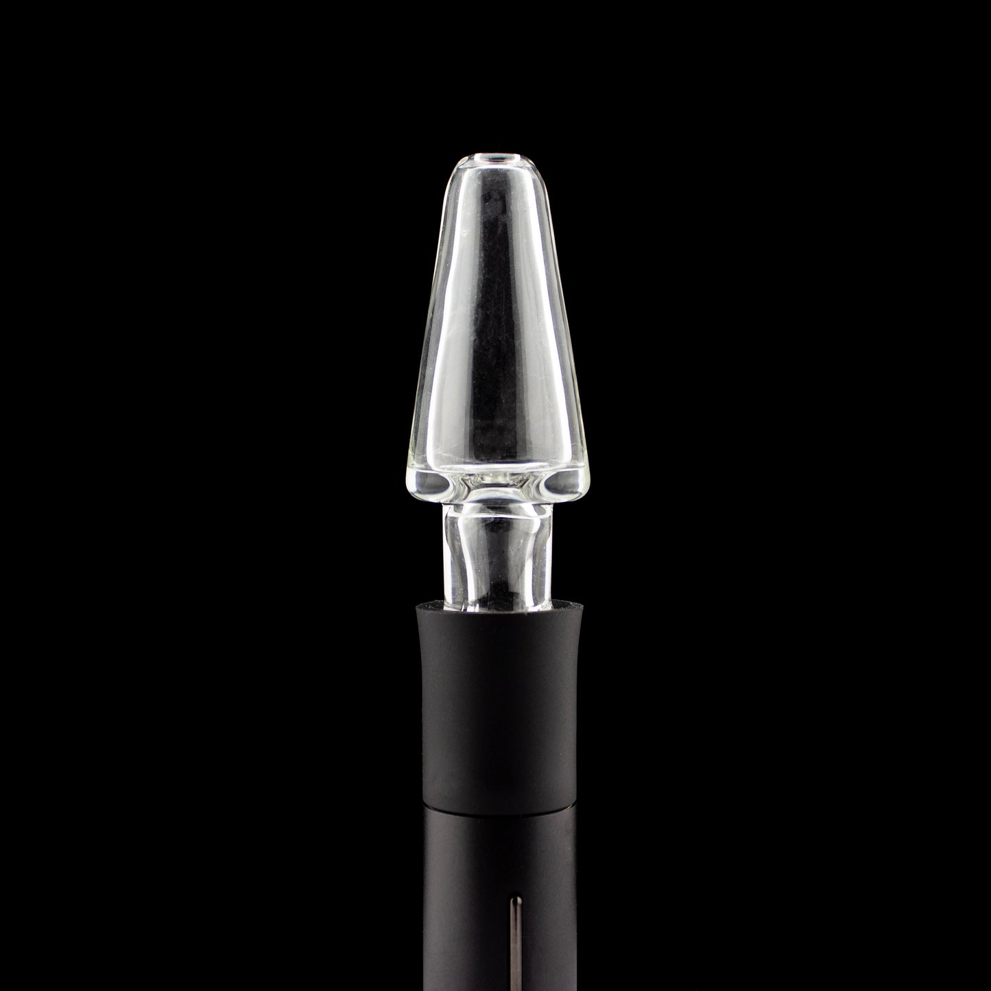 Just Dew It Glass Clear Pivot Mouthpiece #JDI01 - Planet Caravan