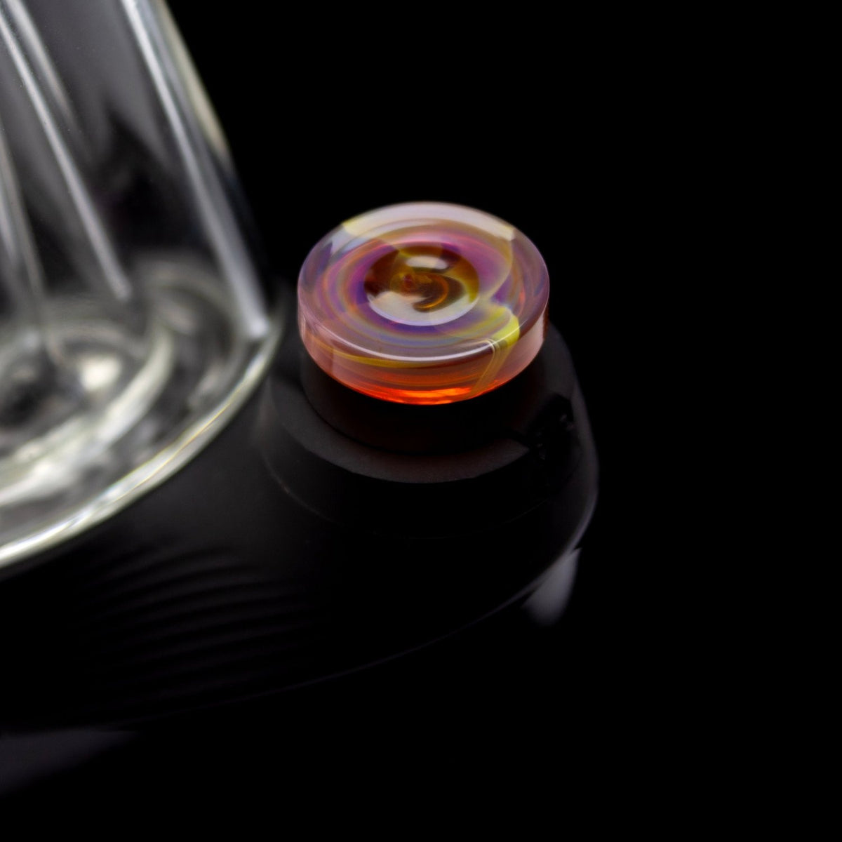 Bradley Miller Bradley Miller - Amber Purple Peak V2/Proxy Joystick Cap BRM205 Vaporizer Accessories | Planet Caravan