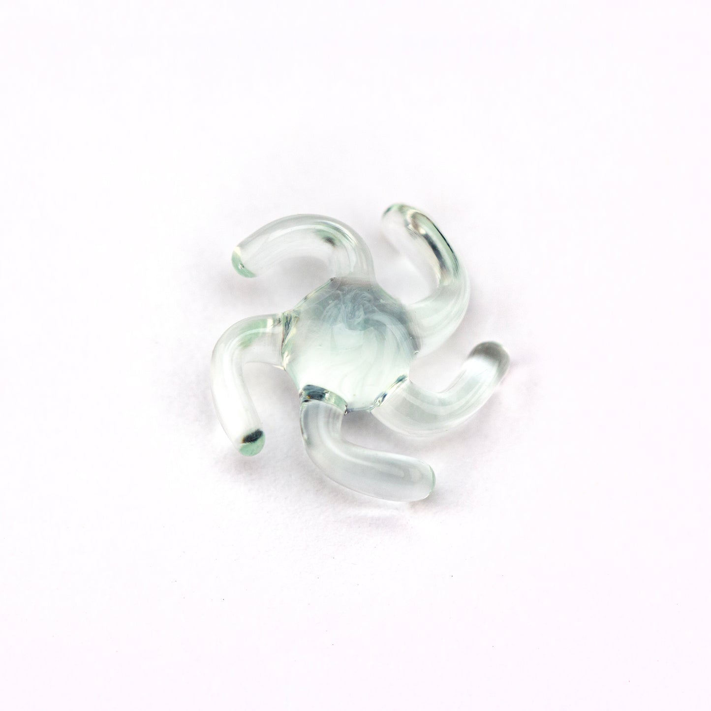 Yarbi Glass Zen Peak Pro Spinner Pearl #YAR23 - Planet Caravan