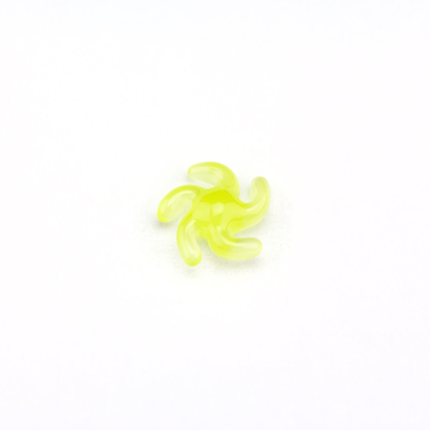 Yarbi Glass Antidote Pivot Spinner Pearl #YAR49 - Planet Caravan