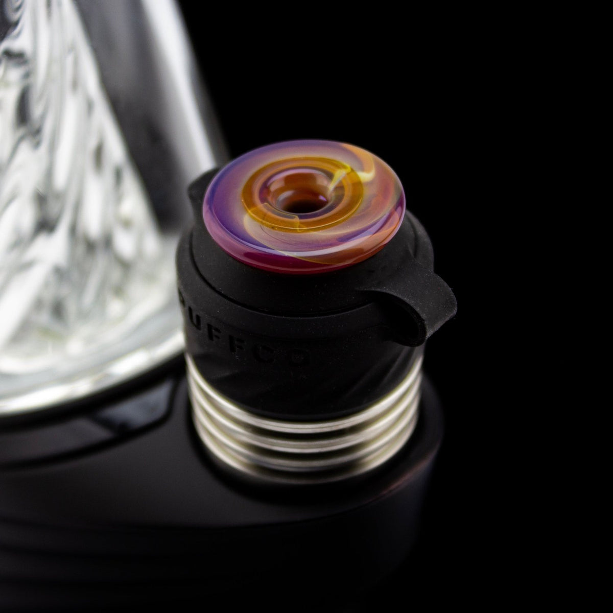 Bradley Miller Bradley Miller - Amber Purple 3DXL Joystick Spinner BRM154 Vaporizer Accessories | Planet Caravan
