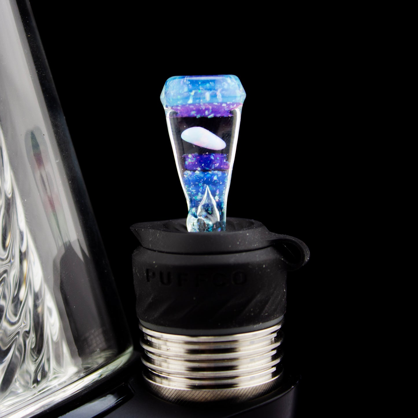 Bhoro Glass Crushed Opal 3DXL Opal Joystick Cap #BHO03 - Planet Caravan