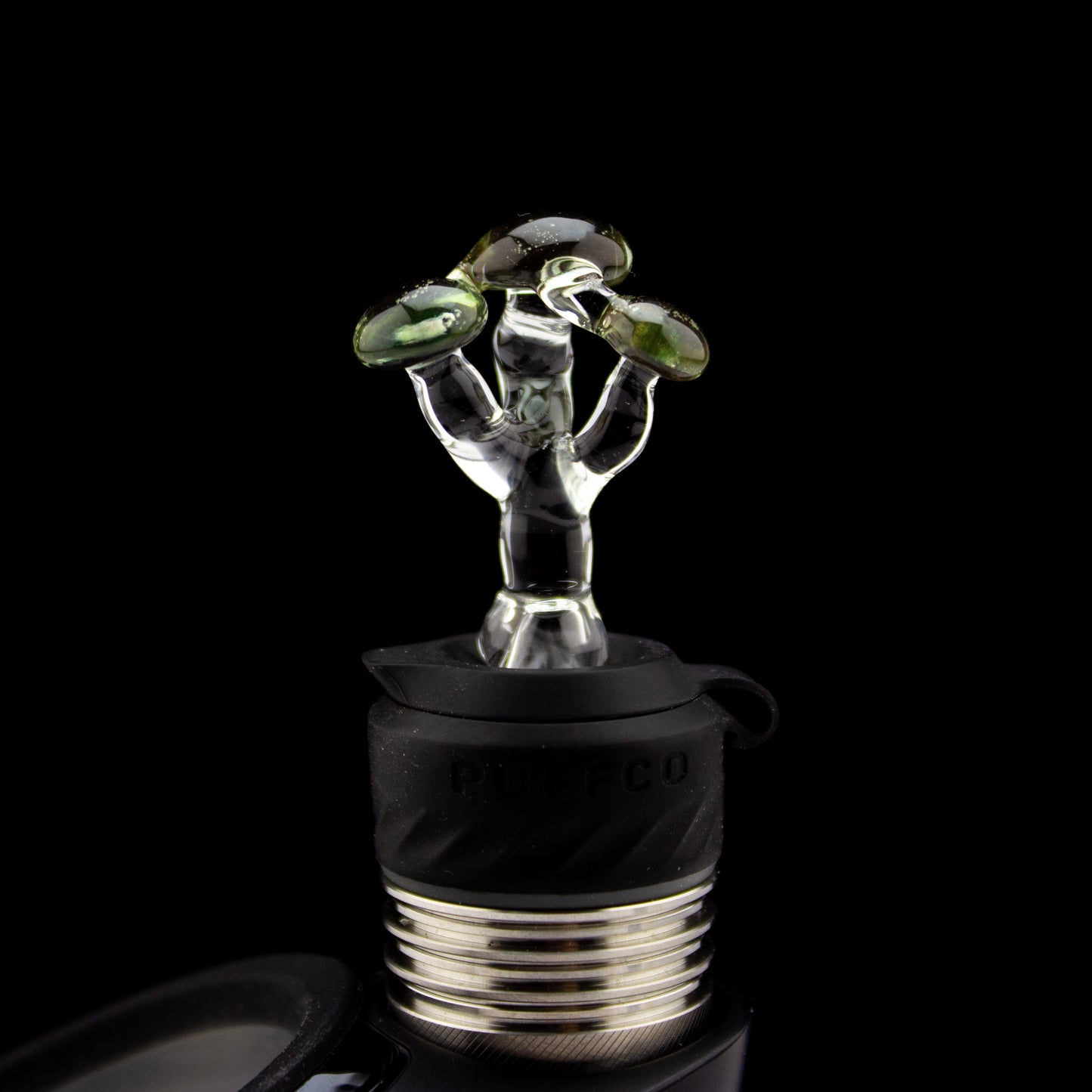Biohaz Creations Transparent Green 3DXL Mushroom Joystick Cap #BIC34 - Planet Caravan