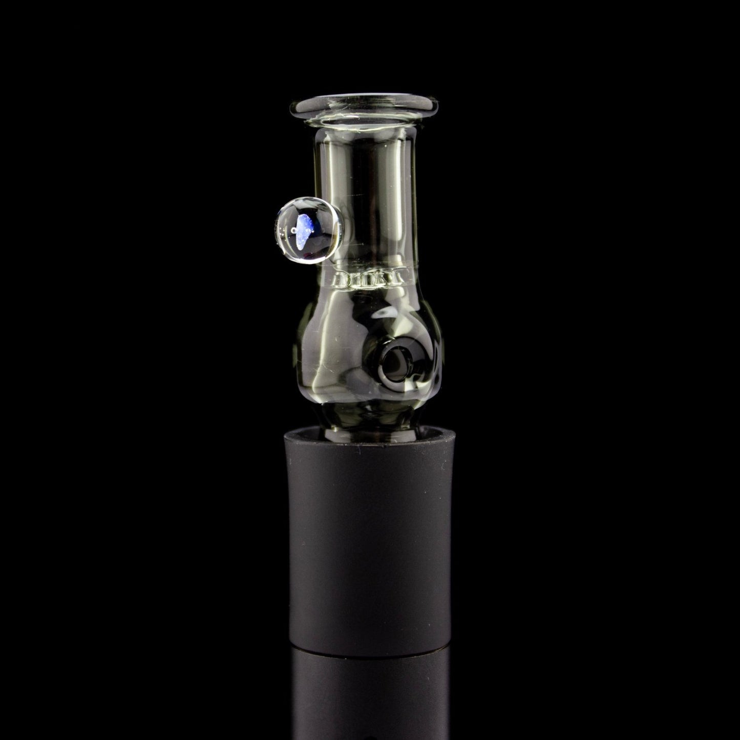 Dark Matter Dark Matter | Smoke Bubble Pivot Tip Heady Pivot Accessories | Planet Caravan