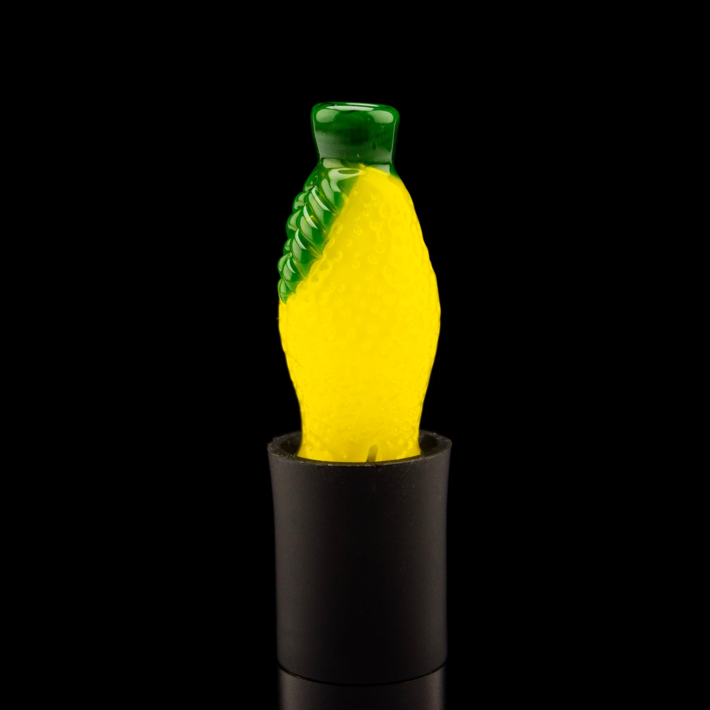 Waffle Glass Lemon Fruity Pivot Tip #WAF02 - Planet Caravan