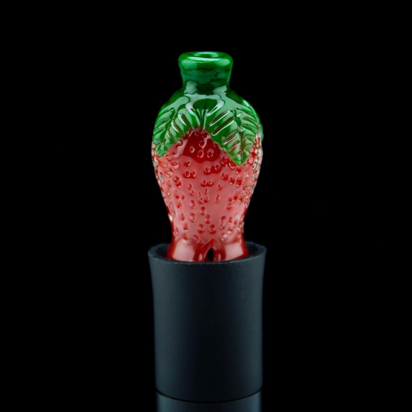 Waffle Glass Strawberry Fruity Pivot Tip #WAF04 - Planet Caravan