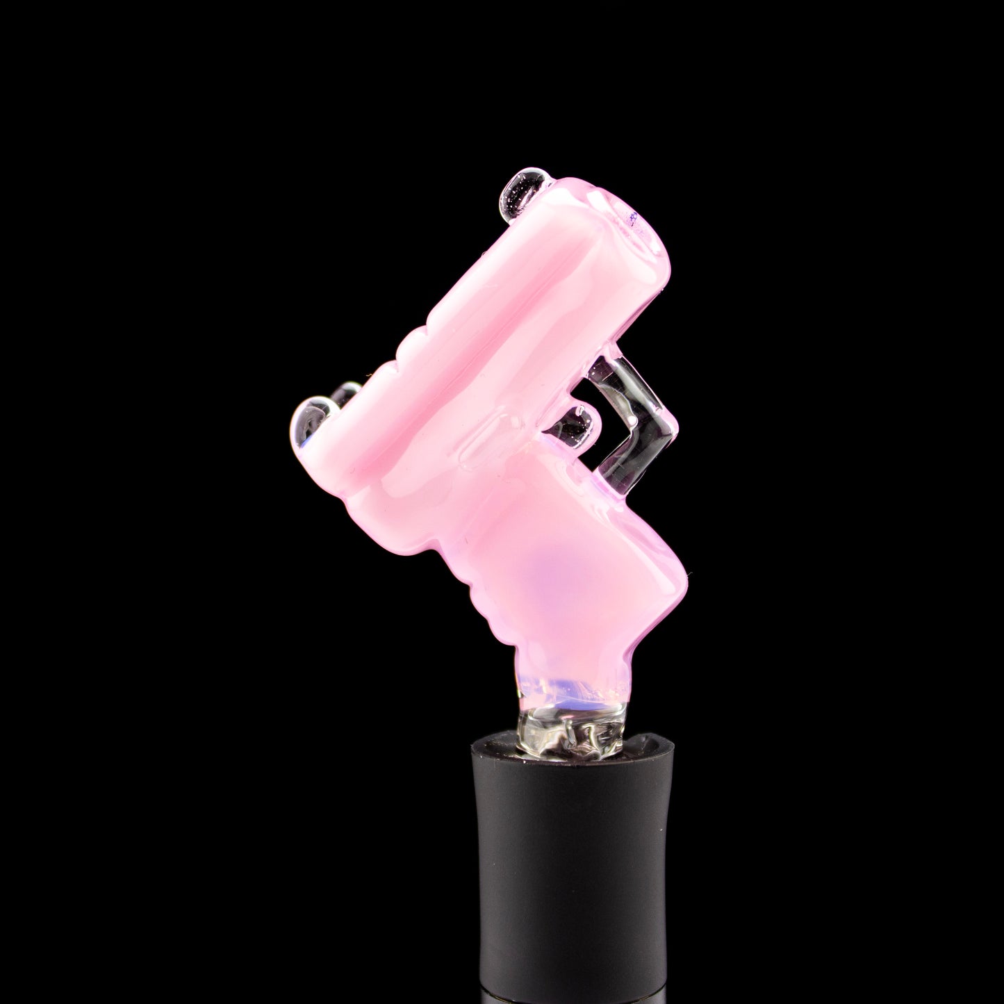 Heart & Mind Glass Star White over Pink Cadillac Pivot Glock Tip #HAM47 - Planet Caravan