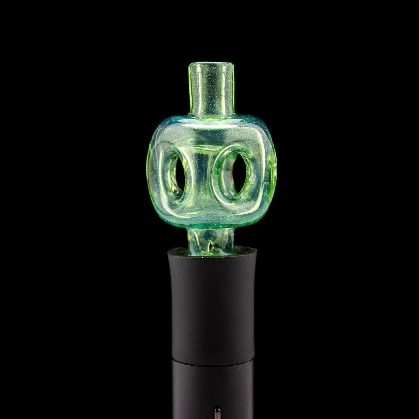 Heart & Mind Glass Titan Blue Pivot Tesseract Tip #HAM48 - Planet Caravan