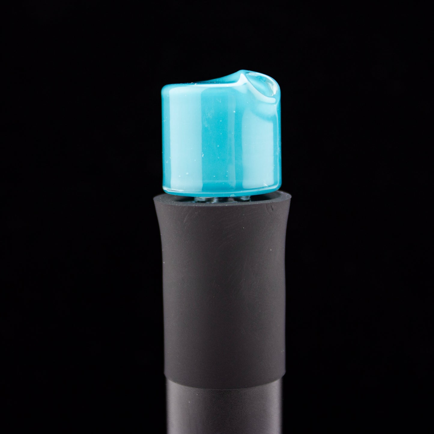 Sandalz Glass Aqua Azul Pivot Spinner Tip #SAN52 - Planet Caravan