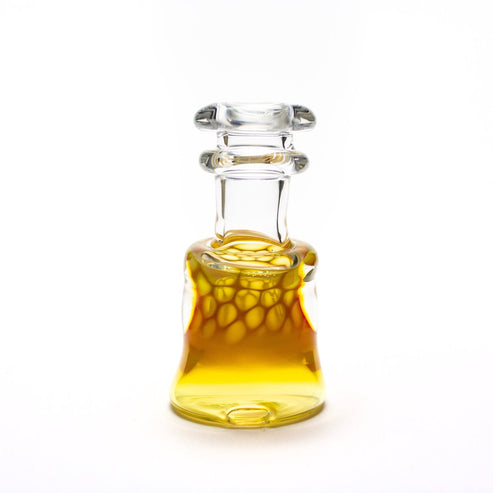 Catfish Glass Clear Lip Honeycomb Dry Top CAF11 Vaporizer Attachments | Planet Caravan