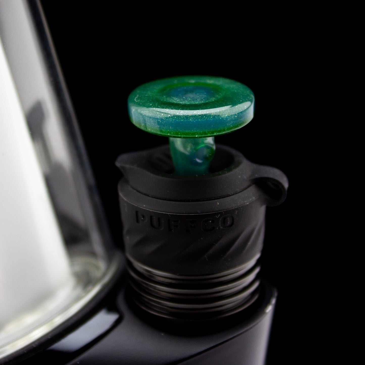Surf City Tubes Custom Green Sparkle Juice 3DXL Joystick Cap #SCT112 - Planet Caravan