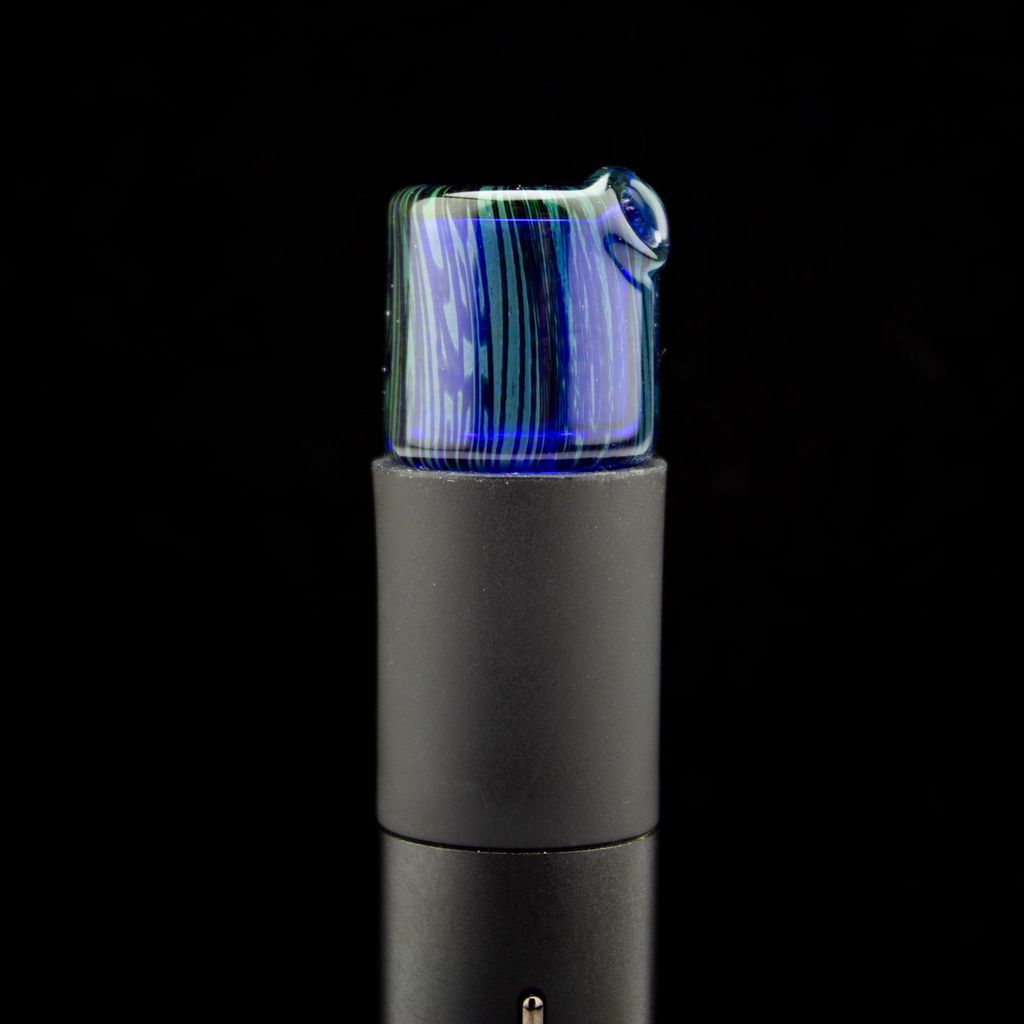 Sandalz Glass Laser Fumed Pivot Spinner Tip #SAN79 - Planet Caravan
