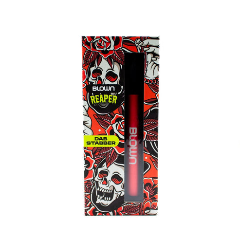 Blown Glass Blown Reaper Dab Stabber Hot Knife & IR Reader Tools & Accessories | Planet Caravan