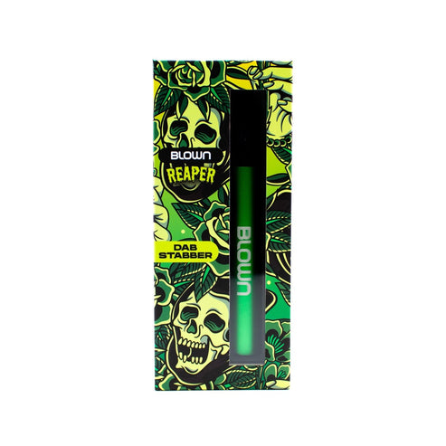 Blown Glass Blown Reaper Dab Stabber Hot Knife & IR Reader Tools & Accessories | Planet Caravan