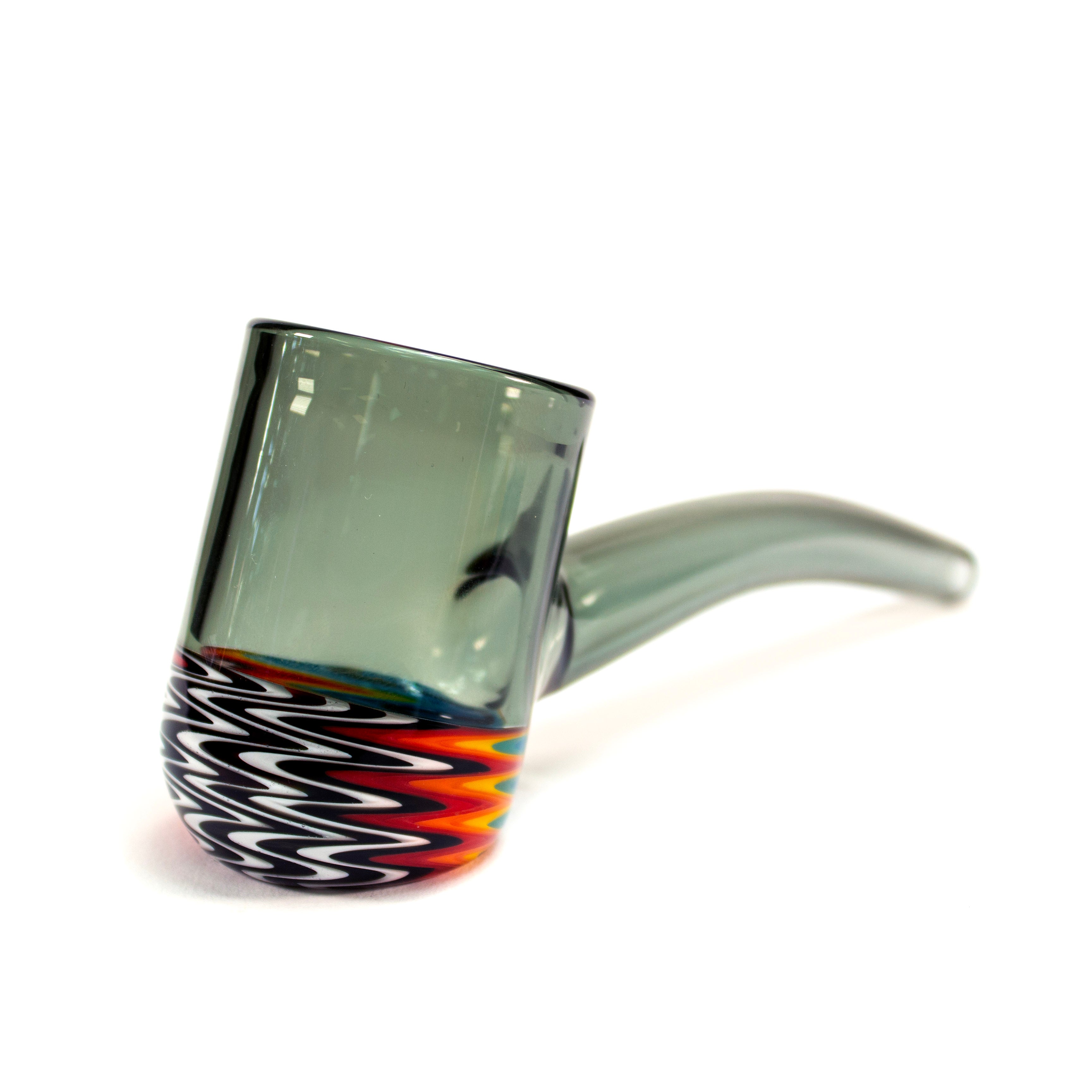 Dark Matter Smoke Wig-Wag Proxy Dry Pipe #PR205 - Planet Caravan