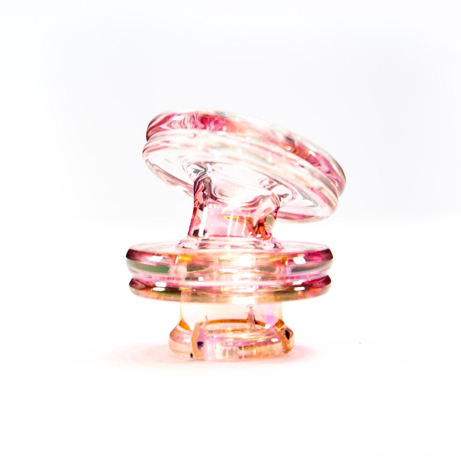 Slate Glass Slate Glass | Gold Fumed Kickback Core Tip SLA35 Heady Proxy Attachments | Planet Caravan