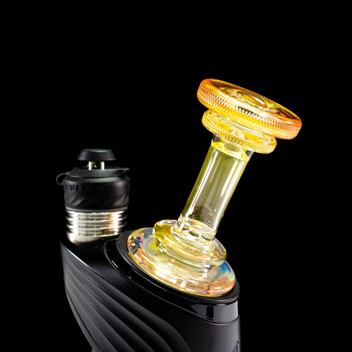 Glass By Yeti Fumed Peak Dry Top Attachment YD005 Vaporizer Attachments | Planet Caravan