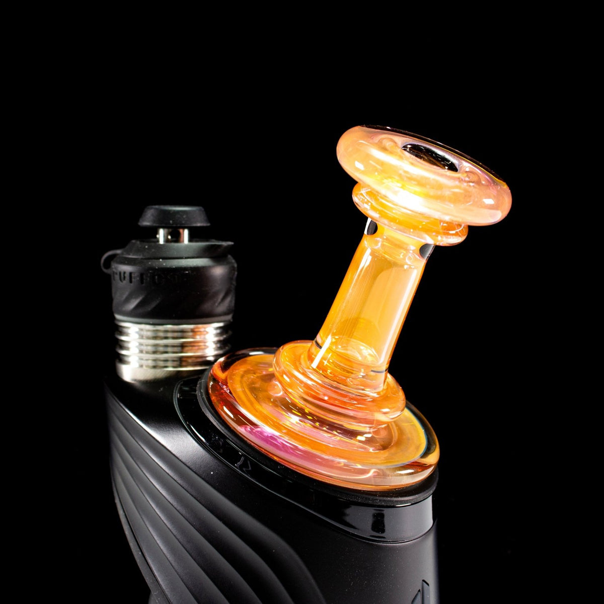 Glass By Yeti Fumed Peak Dry Top Attachment YD018 Vaporizer Attachments | Planet Caravan