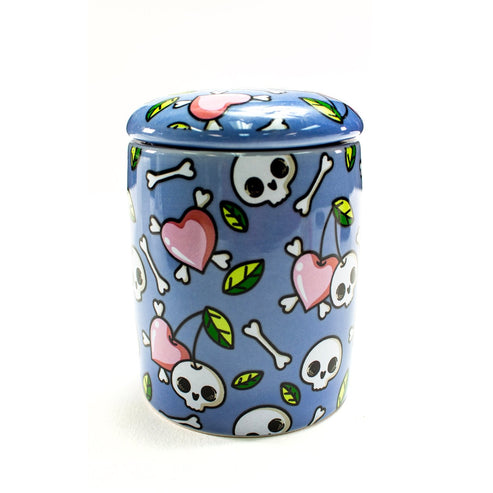 Fujima Fujima Ceramic Stash Jar 2.75" Storage | Planet Caravan