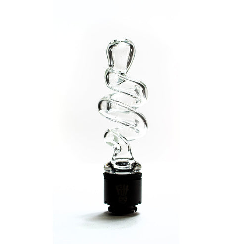 Sno Glass Clear Coil Pivot Tip SNO02 Heady Pivot Accessories | Planet Caravan