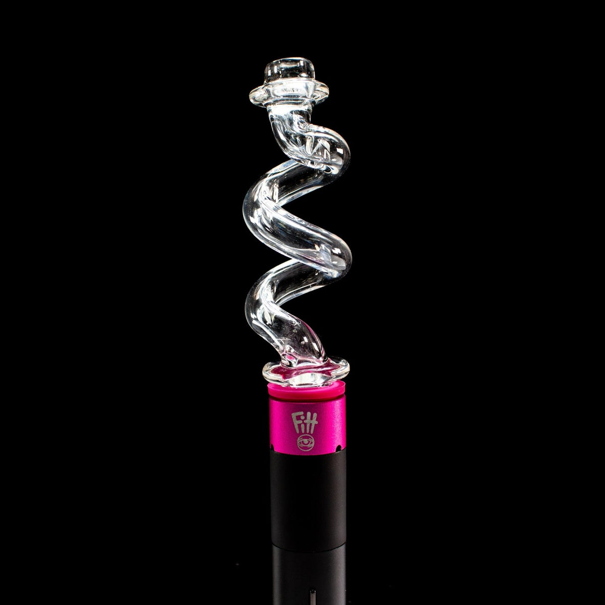Sno Glass Clear Coil Pivot Tip SNO04 Heady Pivot Accessories | Planet Caravan