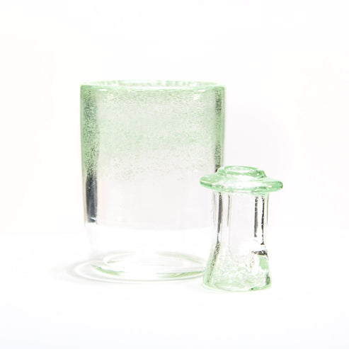 Heart & Mind Glass Heart & Mind - Clear Proxy Core Tip & Cup Set Heady Proxy Attachments | Planet Caravan