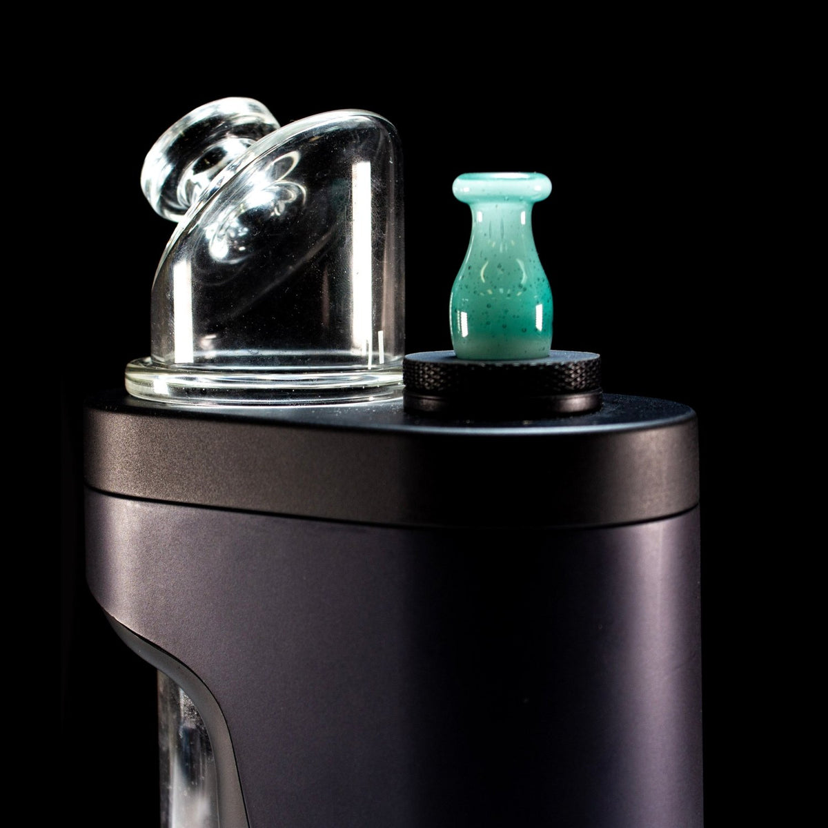 Mad Rob Quartz Mad Rob | Accented Dr. Dabber Switch 2 Spinner Cap Vaporizer Accessories | Planet Caravan