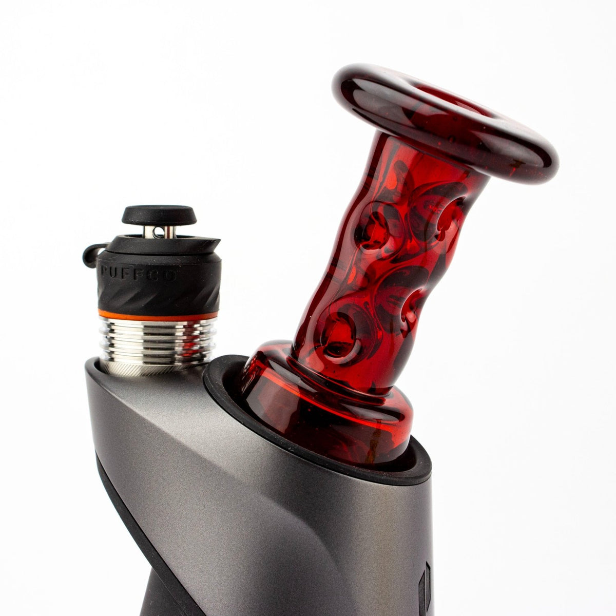 Durin Glass Pomegranate Cooling Tower Peak Dry Top DUR07 Vaporizer Attachments | Planet Caravan