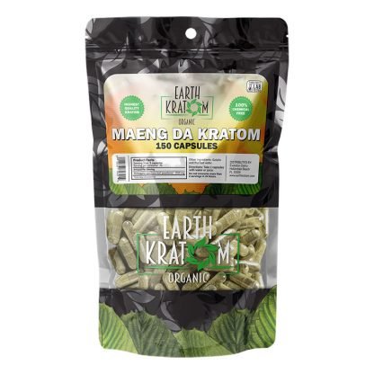 Earth Kratom Kratom Capsules 150ct Kratom | Planet Caravan
