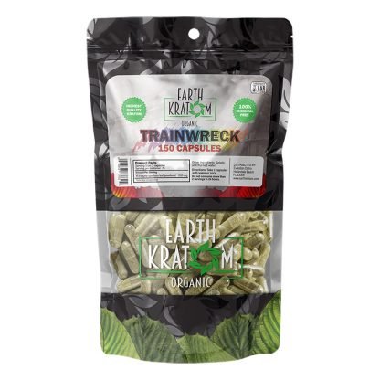 Earth Kratom Kratom Capsules 150ct Kratom | Planet Caravan