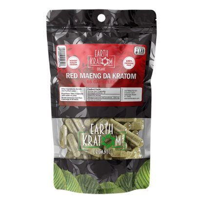 Earth Kratom Kratom Capsules 65ct Kratom | Planet Caravan