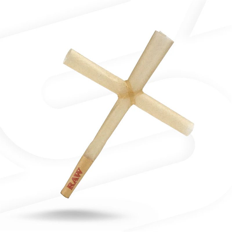 RAW RAW Classic Cones - Cross 2pk Papers & Blunt Wraps | Planet Caravan