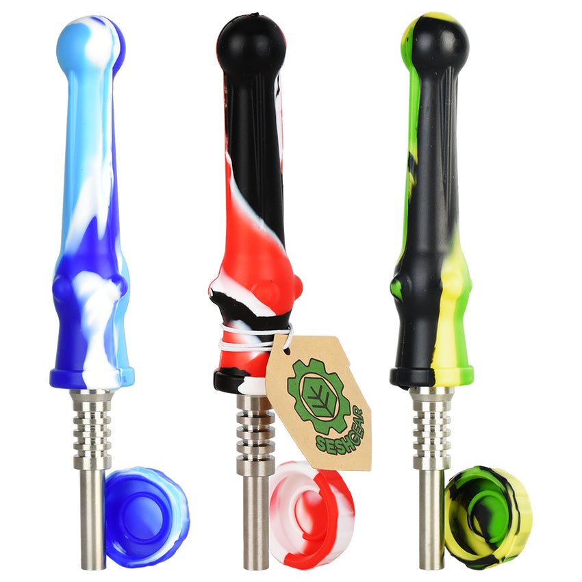 SeshGear Silicone Nectar Collectors 14mm TI Tip