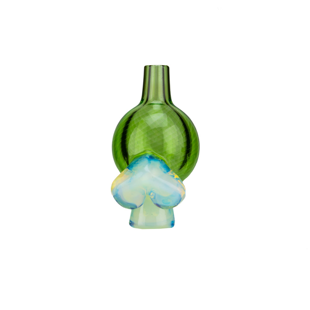 Heart Bubble Cap #B3 - Planet Caravan Smoke Shop
