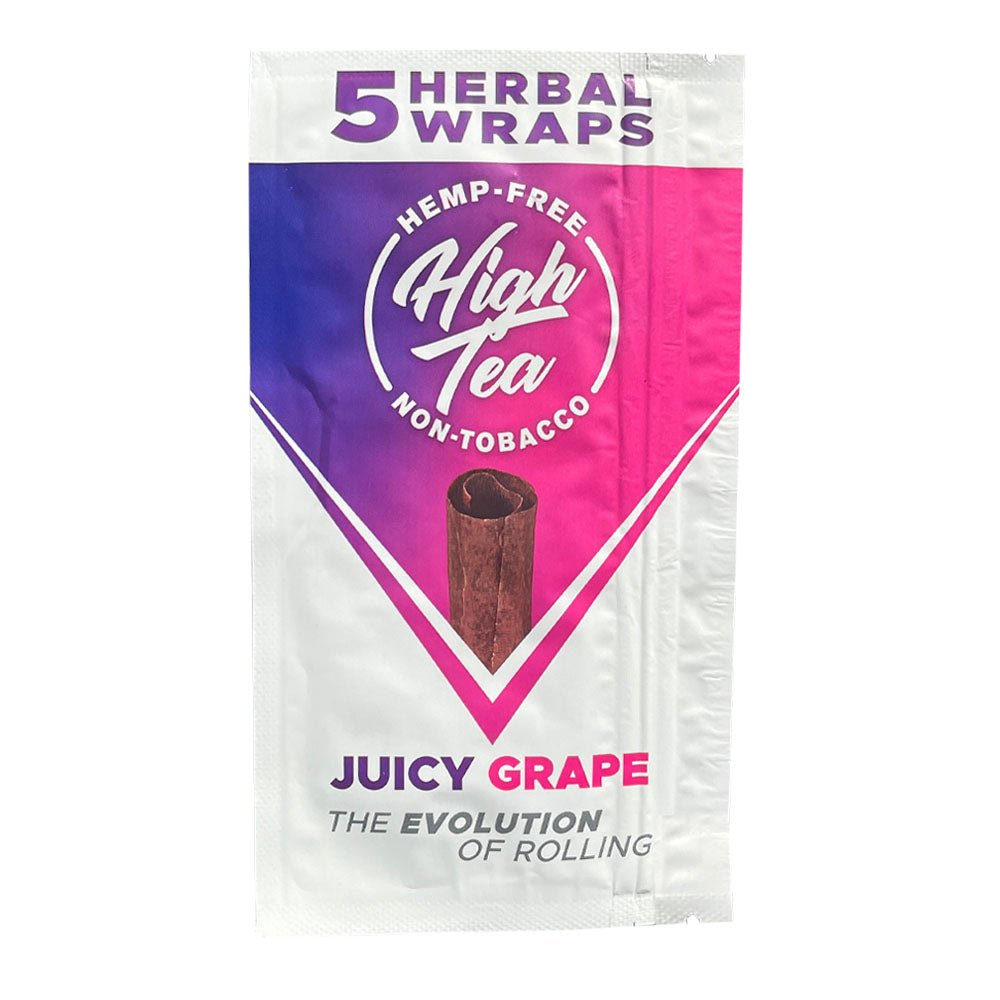 High Tea High Tea Leaf Wraps - 5pk Papers & Blunt Wraps | Planet Caravan