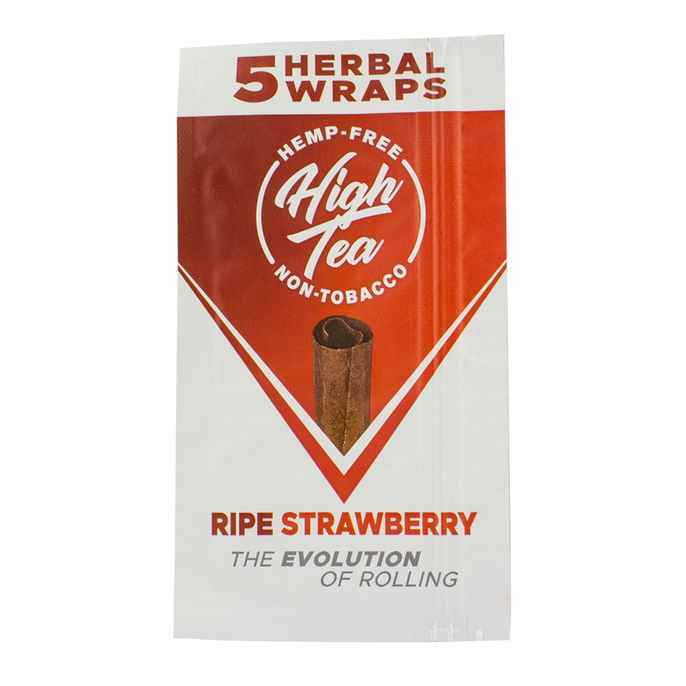 High Tea High Tea Leaf Wraps - 5pk Papers & Blunt Wraps | Planet Caravan