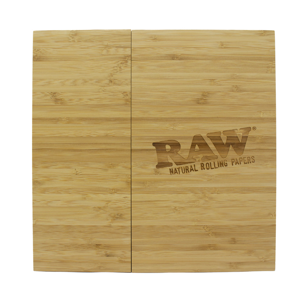 Bamboo Triple Flip Rolling Tray - Planet Caravan Smoke Shop