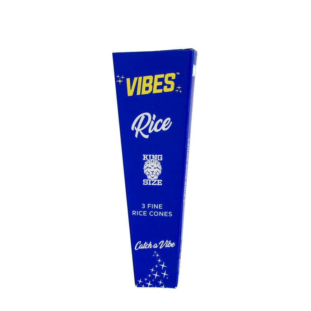 Vibes Kingsize Rice Cones - Planet Caravan Smoke Shop