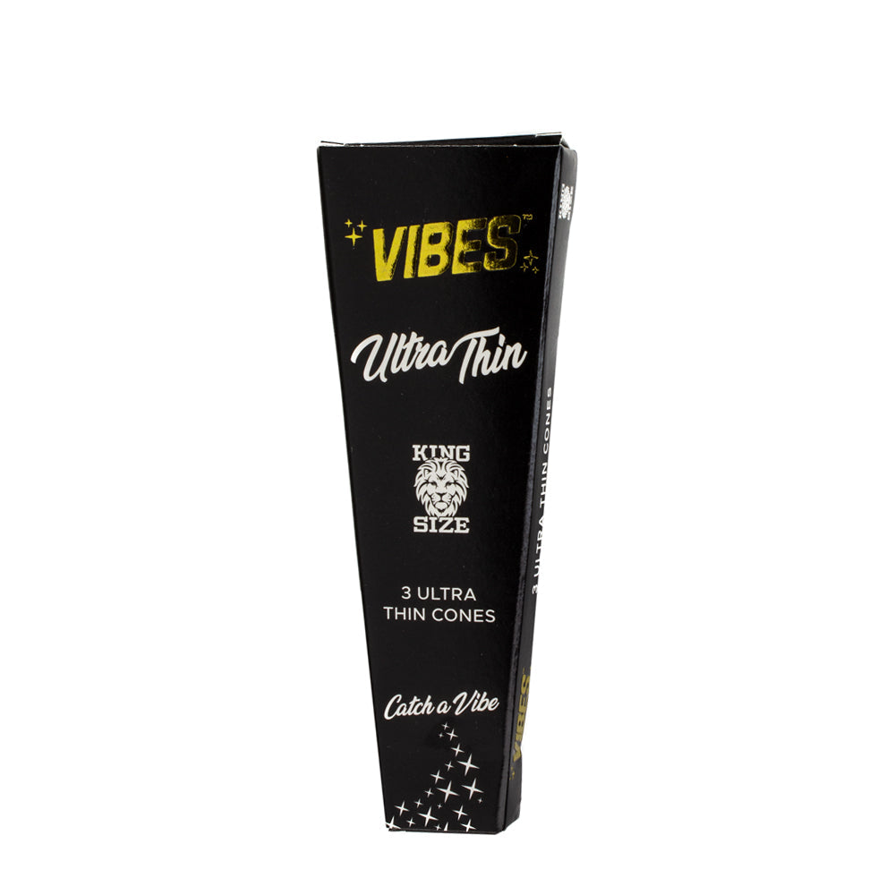 Vibes Kingsize Ultra Thin Cones - Planet Caravan Smoke Shop