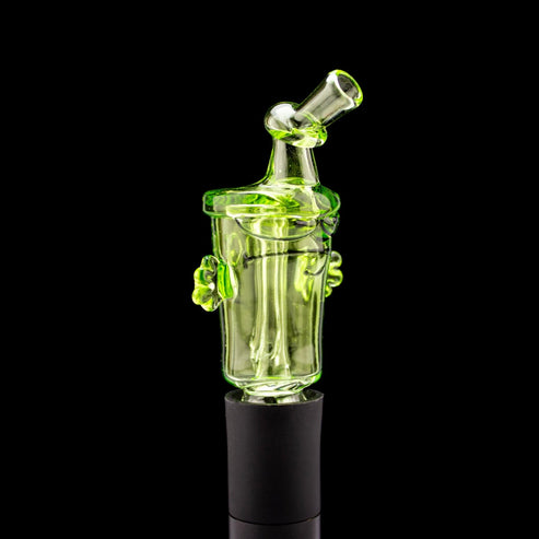 BTGB BTGB | Full Color Master Shake Pivot Tip Bubbler Heady Pivot Accessories | Planet Caravan