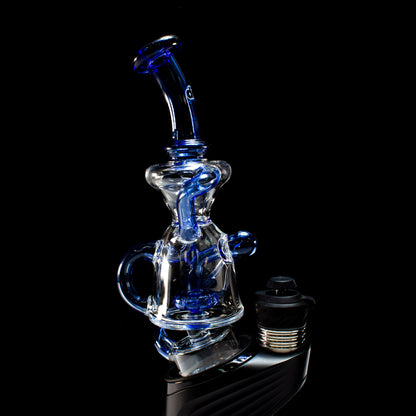 Dop Glass | Minicycler Peak Recycler Attachment - Blue